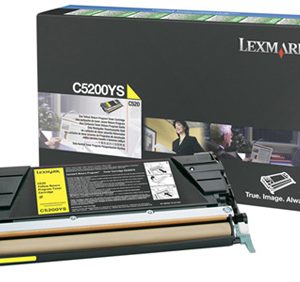 LEXMARK Toner Cartridge Yellow 1.500vel 1 Pack