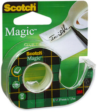 6-1975D - 3M Plakband Scotch Magic 19mmx7.5m Transparant 1st