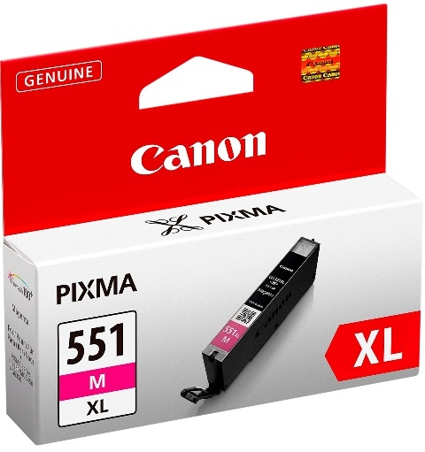 6445B004 - CANON Inkt Cartridge CLI-551XL/M/BL Magenta 600vel