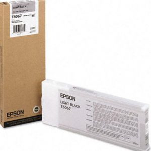 C13T606700 - EPSON Inkt Cartridge T6067 Light Black 220ml 1st