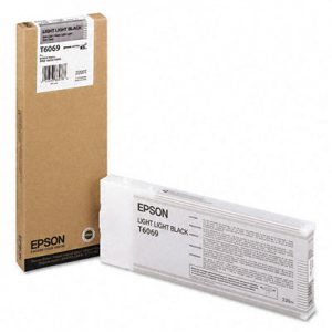 C13T606900 - EPSON Inkt Cartridge T6069 Light Black 220ml 1st