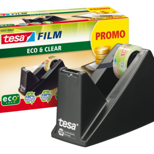 59327-00000-00 - TESA Plakbandhouder incl. Tape Promo Eco Zwart 1st