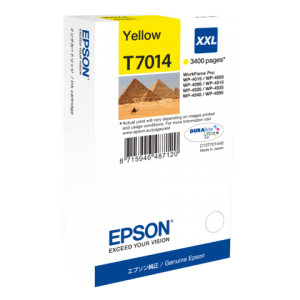 C13T70144010 - EPSON Inkt Cartridge T7014 Yellow 34ml 1st