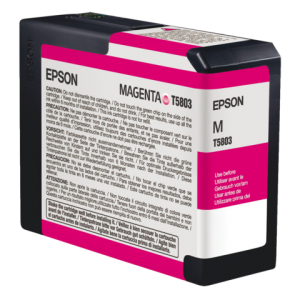 C13T580A00 - EPSON Inkt Cartridge T580A Magenta 80ml 1st