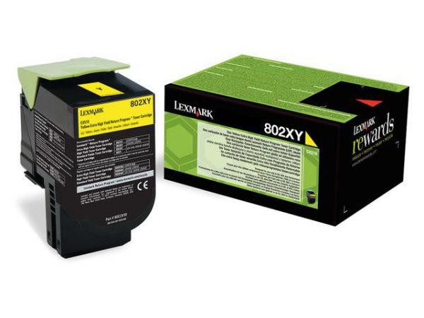 80C2XY0 - LEXMARK Toner Cartridge Black 8.000vel 1st