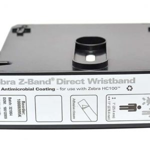 10006995K - ZEBRA Polsbandje 25mm 279mm Z-Band Wit 200st 6x 1Baans Cartridge