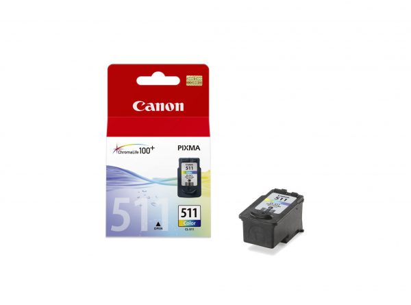 2972B009 - CANON Inkt Cartridge CL-511 Cyaan & Magenta & Yellow 244vel
