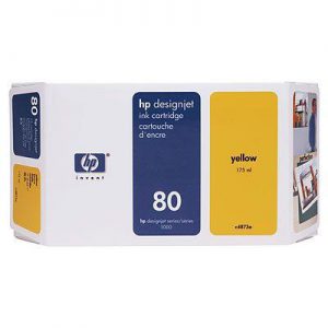 C4873A - HP Inkt Cartridge 80 Yellow 175ml