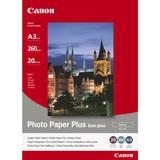 1686B026 - CANON Fotopapier A3 260g/m2 Semi Gloss SG201 20vel
