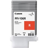 6627B001 - CANON Inkt Cartridge PFI-106R Red 130ml