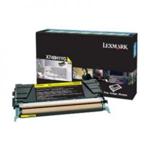 X748H3YG - LEXMARK Toner Cartridge Yellow 10.000vel 1st