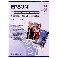 C13S041334 - EPSON Fotopapier Premium A3 251g/m² Wit 20vel