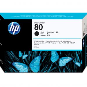 C4871A - HP Inkt Cartridge 80 Black 350ml