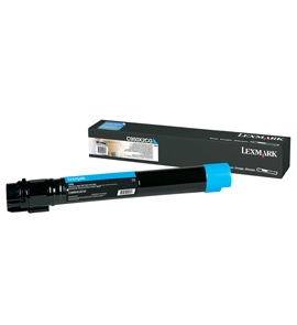 C950X2CG - LEXMARK Toner Cartridge Cyaan 24.000vel 1st