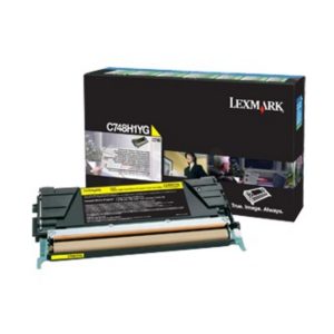 C748H3YG - LEXMARK Toner Cartridge Yellow 10.000vel 1st