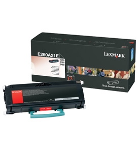 E260A21E - LEXMARK Toner Cartridge Black 3.500vel 1st