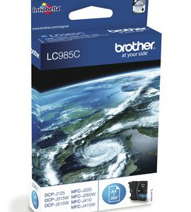 LC-985CBP - Brother Inkt Cartridge LC-985C Cyaan 4,8ml