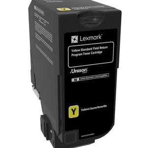 74C2SY0 - LEXMARK Toner Cartridge Yellow 7.000vel 1st
