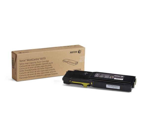 106R02746 - Xerox Toner Cartridge Yellow 7.000vel 1st