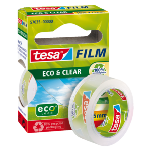 57035-00000-00 - TESA Plakband Eco&Clear 15mmx10m Transparant 1st