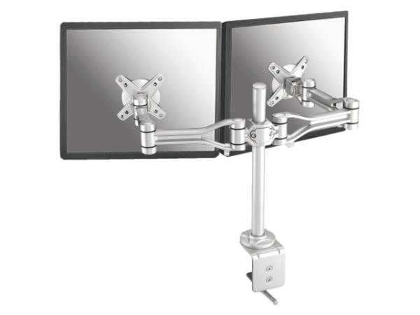 FPMA-D1030D - NEW Monitorarm 25-60cm 2 Schermen Zilver