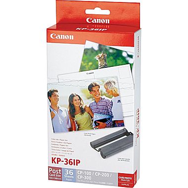7739A001 - CANON INK Inkt Cartridge + Photo Papier KC36IP 36vel
