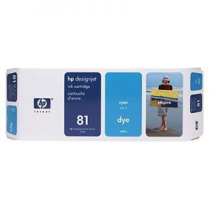 C4931A - HP Inkt Cartridge 81 Cyaan 680ml