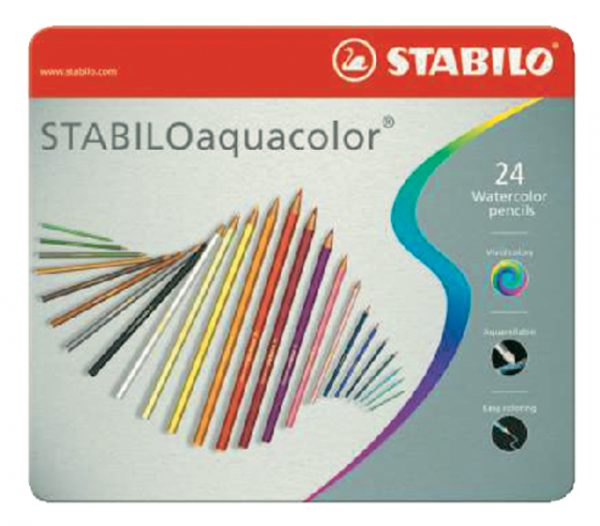 6245 - STAEDTLER Aquarelpotlood Aquacolor Diverse Kleuren 1 Set