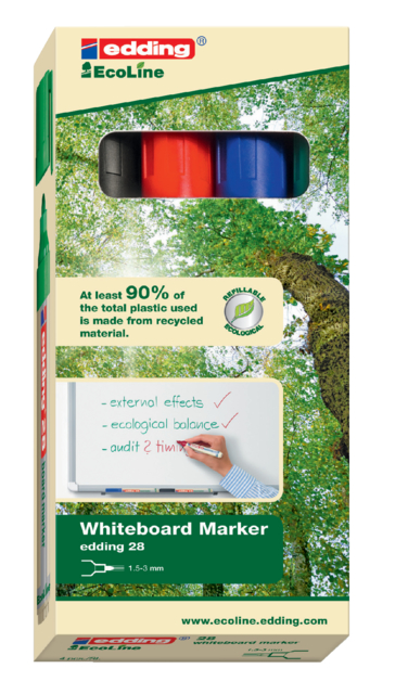 4446000 - EDDING Whiteboard Marker 1.5-3mm Ecoline