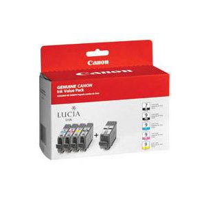 1033B011 - CANON Inkt Cartridge PGI-9PBK Photo Black & Cyaan & Magenta & Groen & Rood Multipack