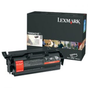 T650A21E - LEXMARK Toner Cartridge Black 7.000vel 1st