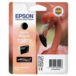 C13T08784010 - EPSON Inkt Cartridge T0878 Black 11,4ml 1st