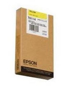 C13T611400 - EPSON Inkt Cartridge T6114 Yellow 110ml 1st