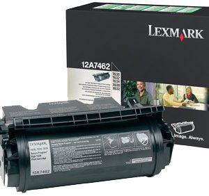 12A7612 - LEXMARK Toner Cartridge Black 21.000vel 1st