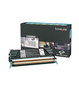 C5200KS - LEXMARK Toner Cartridge Black 1.500vel 1st