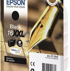 C13T16814022 - EPSON Inkt Cartridge 16XXL Black 1000vel 1st