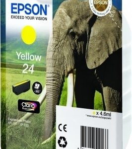 C13T24244022 - EPSON Inkt Cartridge 24 Yellow 4,6ml 360vel 1st