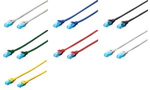 DK-1512-020/B - DIGITUS Kabel UTP/CAT 5e RJ45 / RJ45 2m Blauw