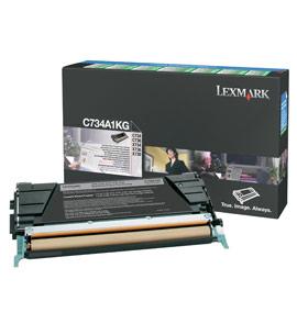 C734A1KG - LEXMARK Toner Cartridge Black 8.000vel 1st