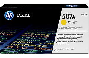 CE402A - HP Toner Cartridge 507A Yellow 6.000vel