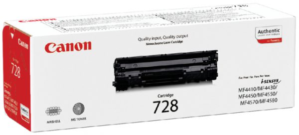 3500B002 - CANON Toner Cartridge 728 Black 2.100vel