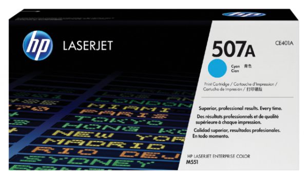 CE401A - HP Toner Cartridge 507A Cyaan 6.000vel