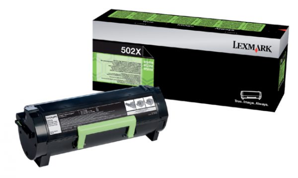 50F2X00 - LEXMARK Toner Cartridge Black 10.000vel 1st