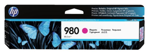 D8J08A - HP Inkt Cartridge 980 Magenta 80,5ml