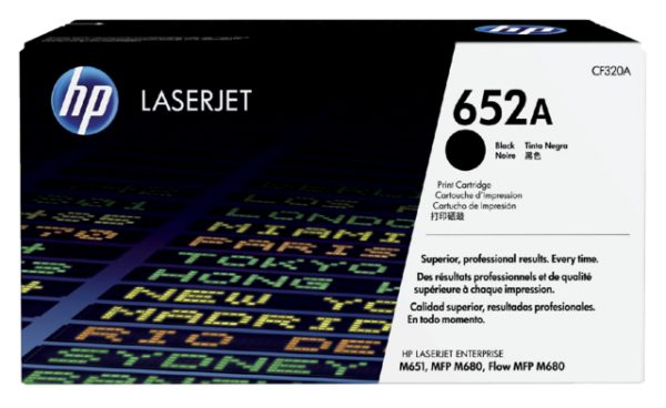 CF320A - HP Toner Cartridge 652A Black 11.000vel