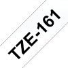 TZE-161 - Brother Lettertape P-Touch 36mm 8m Transparant Zwart Polyester