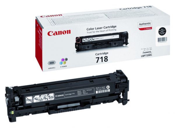 2662B002 - CANON Toner Cartridge 718 Black 3.400vel