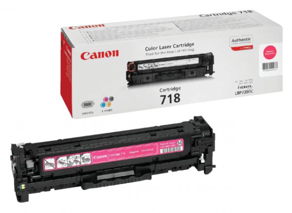 2660B002 - CANON Toner Cartridge 718 Magenta 2.900vel