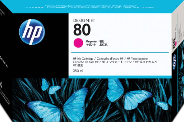 C4847A - HP Inkt Cartridge 80 Magenta 350ml