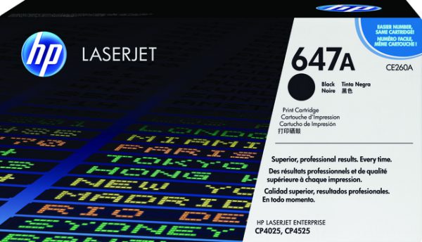 CE260A - HP Toner Cartridge 647A Black 8.500vel